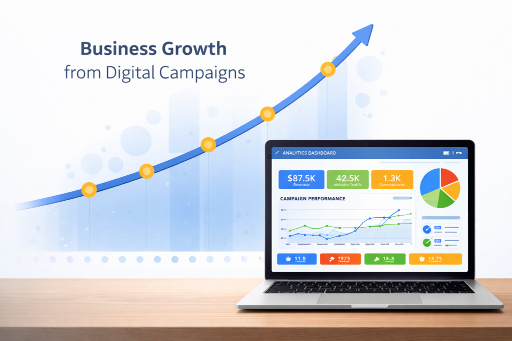 benefits of digital marketing ROI growth